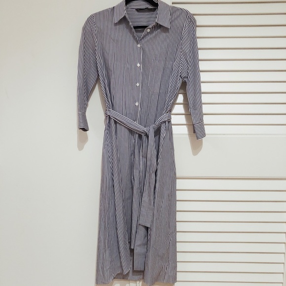 ZARA striped midi dress - Picture 2 of 5